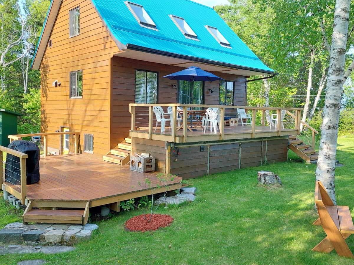 La Nef Bleue Villa Tadoussac Ngoại thất bức ảnh