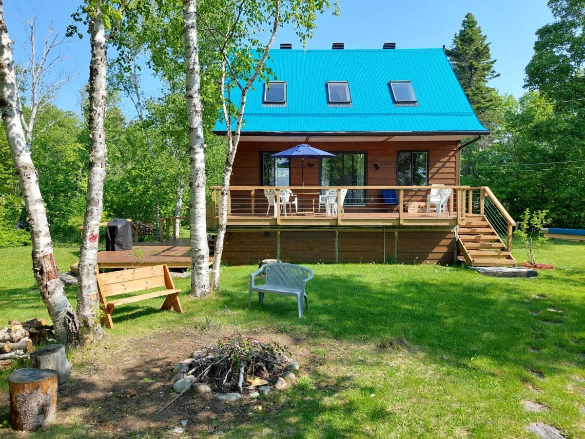 La Nef Bleue Villa Tadoussac Ngoại thất bức ảnh